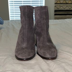 Grey Suede Rag & Bone Booties. Size 6.5